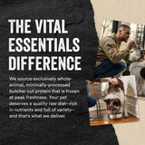 Vital Essentials Freeze-Dried Raw Protein Mix-In Ground Topper for Dogs