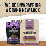 Vital Essentials Freeze-Dried Raw Protein Mix-In Ground Topper for Dogs