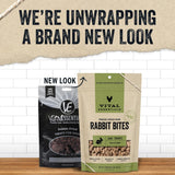 Vital Essentials Freeze-Dried Raw Rabbit Bites Treats For Dogs