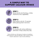 Zilla Food Calcium Supplement Spray For Reptile (8 oz)